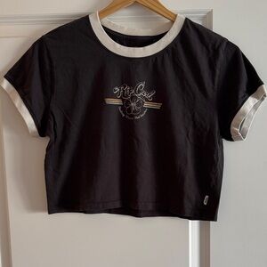 Rip Curl- Black and White Crop Top